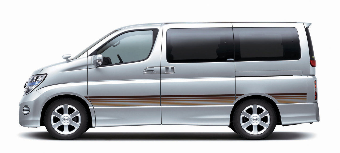 BALMORAL BODY DECAL KIT : NISSAN ELGRAND (E51)