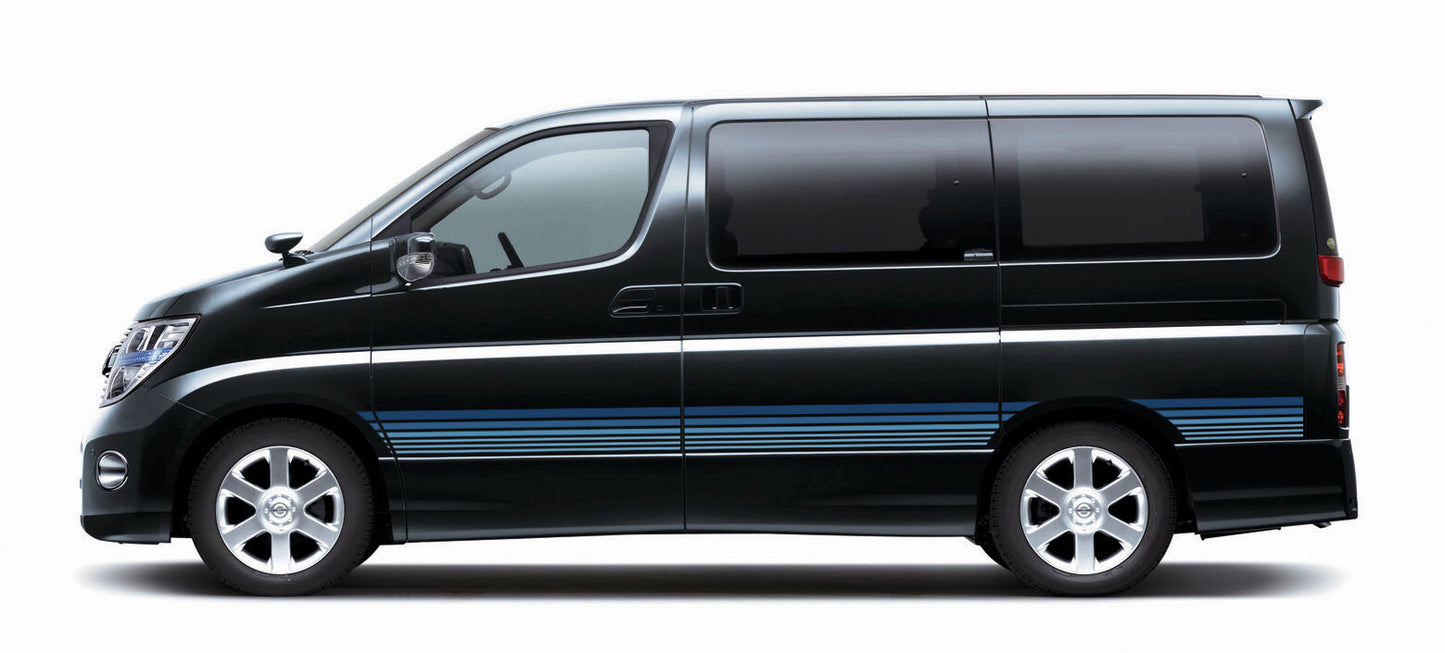 BALMORAL BODY DECAL KIT : NISSAN ELGRAND (E51)