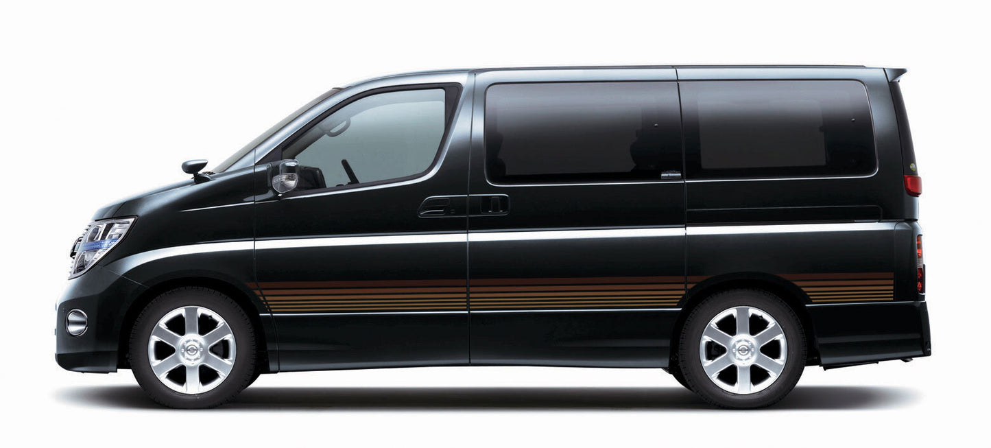 BALMORAL BODY DECAL KIT : NISSAN ELGRAND (E51)