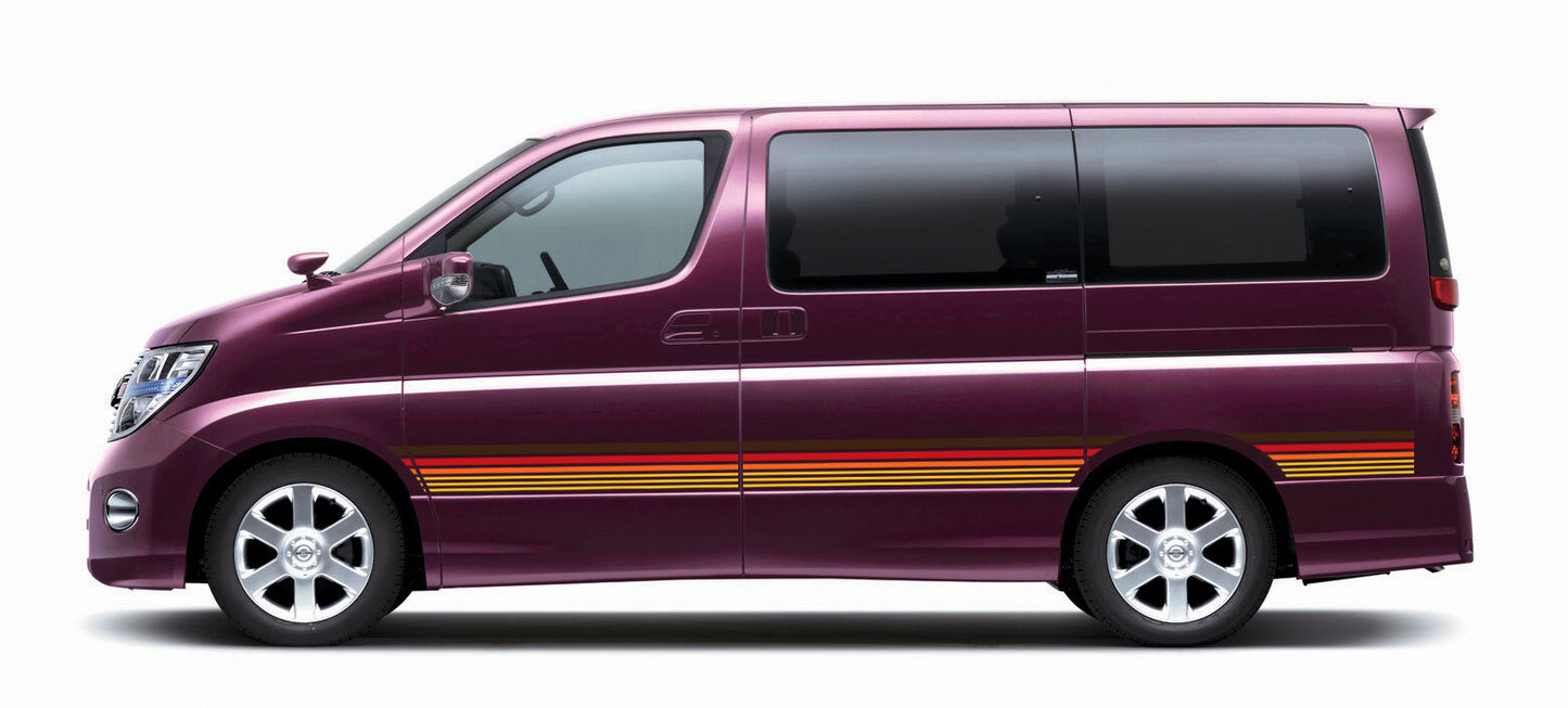 BALMORAL BODY DECAL KIT : NISSAN ELGRAND (E51)