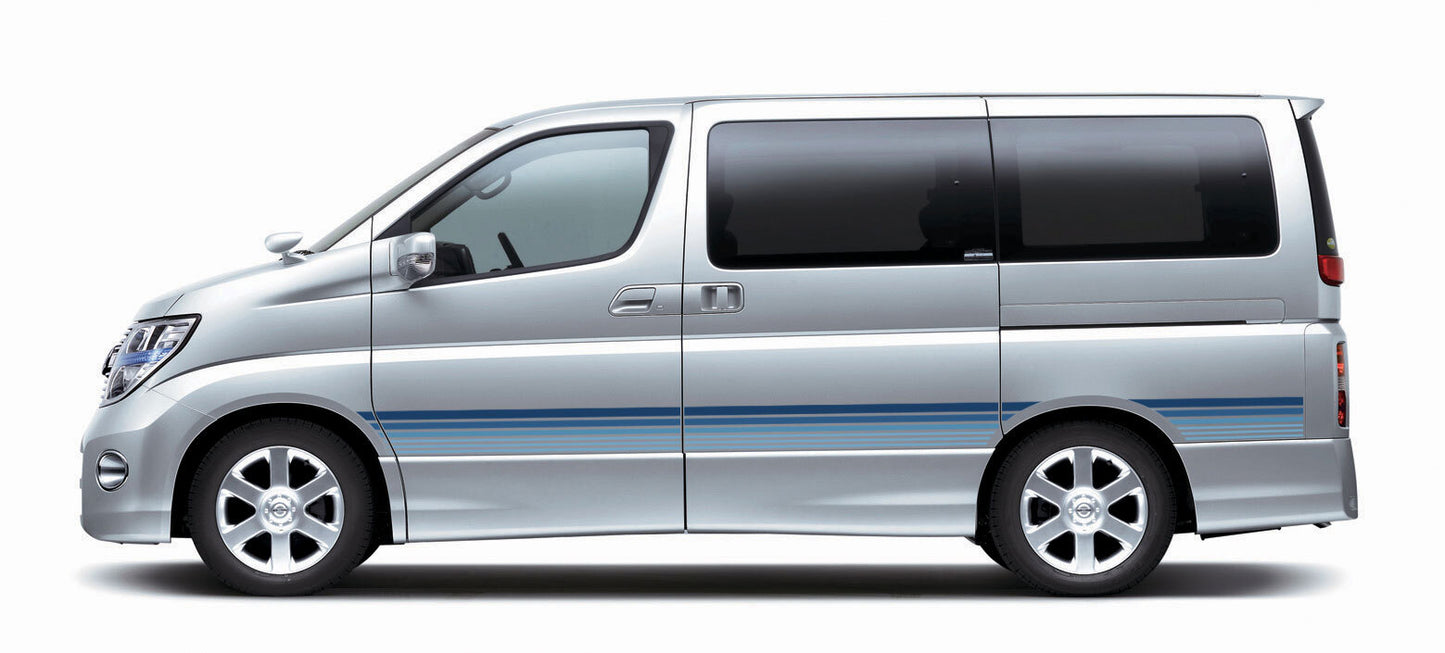 BALMORAL BODY DECAL KIT : NISSAN ELGRAND (E51)