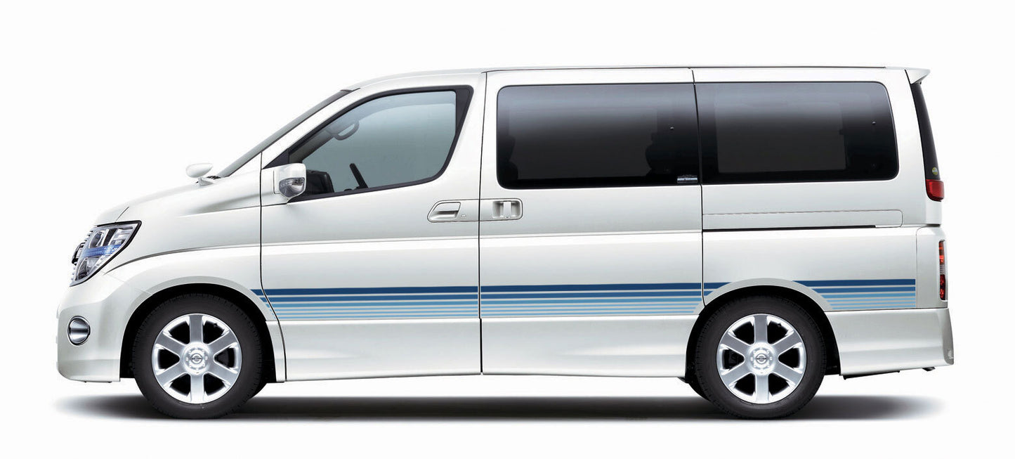 BALMORAL BODY DECAL KIT : NISSAN ELGRAND (E51)