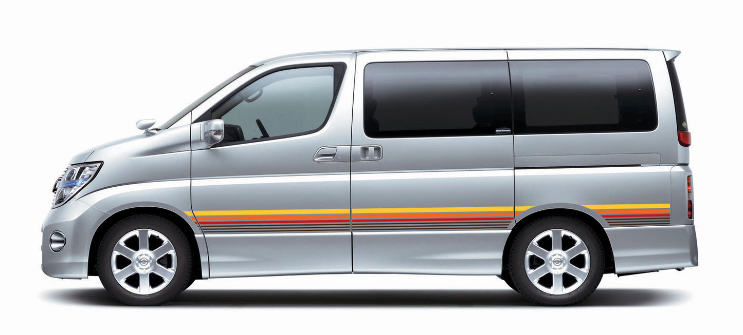 BALMORAL BODY DECAL KIT : NISSAN ELGRAND (E51)