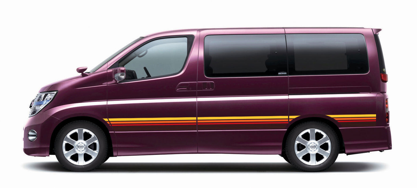 BALMORAL BODY DECAL KIT : NISSAN ELGRAND (E51)