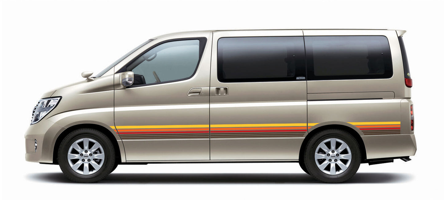 BALMORAL BODY DECAL KIT : NISSAN ELGRAND (E51)