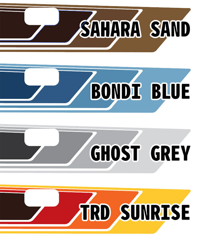 COBAR BODY DECAL DECAL KIT : J90-SERIES TOYOTA LAND CRUISER (PRADO)