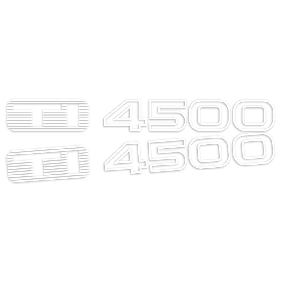 "TI-4500" QUARTER PANEL DECAL SET : NISSAN PATROL (GU)