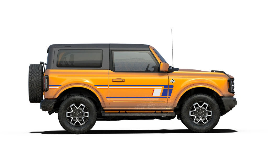 YORK BODY DECAL KIT : 2021+ FORD BRONCO (2-DOOR)