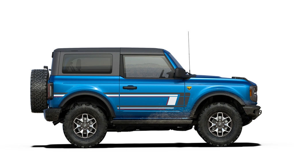 YORK BODY DECAL KIT : 2021+ FORD BRONCO (2-DOOR)