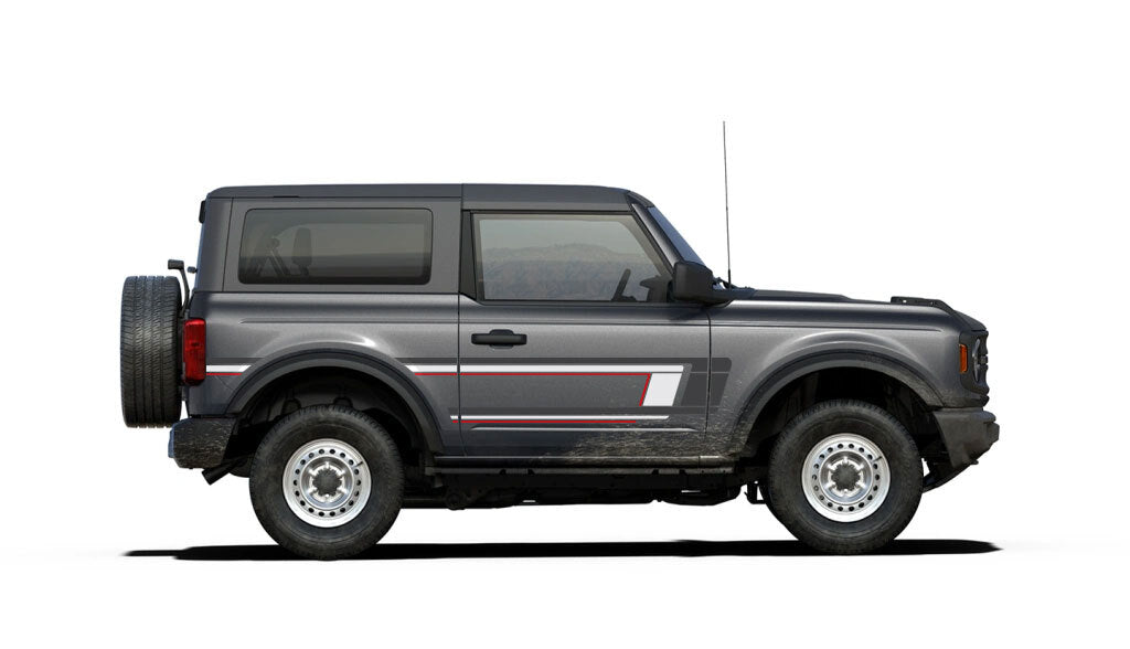 YORK BODY DECAL KIT : 2021+ FORD BRONCO (2-DOOR)