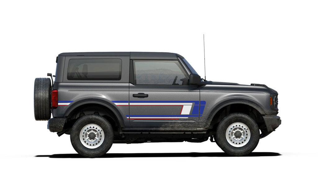 YORK BODY DECAL KIT : 2021+ FORD BRONCO (2-DOOR)