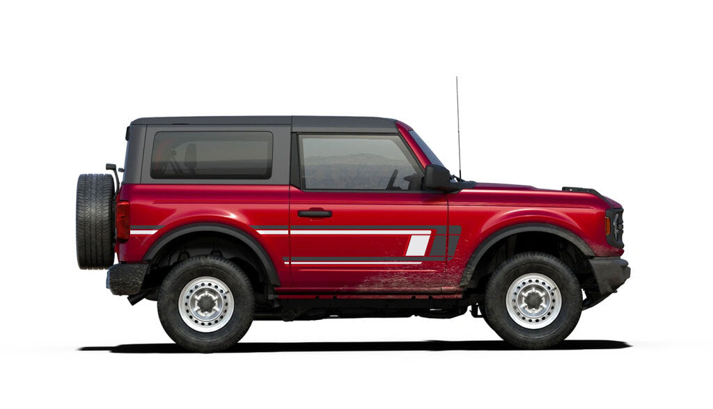 YORK BODY DECAL KIT : 2021+ FORD BRONCO (2-DOOR)