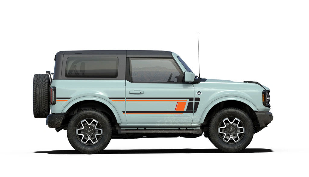 YORK BODY DECAL KIT : 2021+ FORD BRONCO (2-DOOR)
