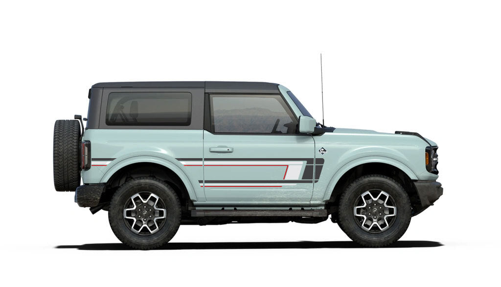 YORK BODY DECAL KIT : 2021+ FORD BRONCO (2-DOOR)