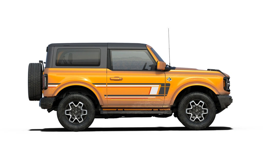YORK BODY DECAL KIT : 2021+ FORD BRONCO (2-DOOR)