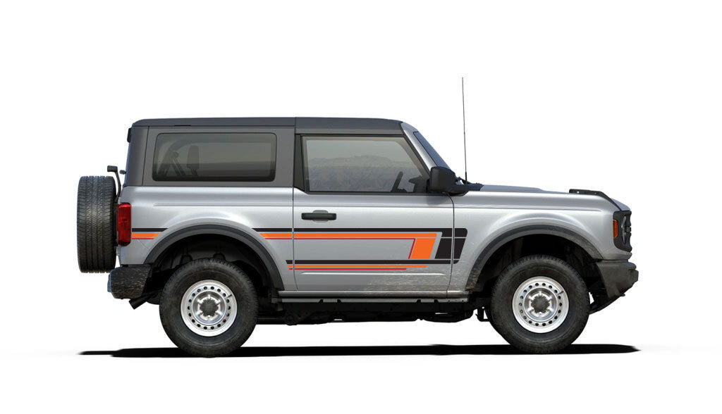 YORK BODY DECAL KIT : 2021+ FORD BRONCO (2-DOOR)