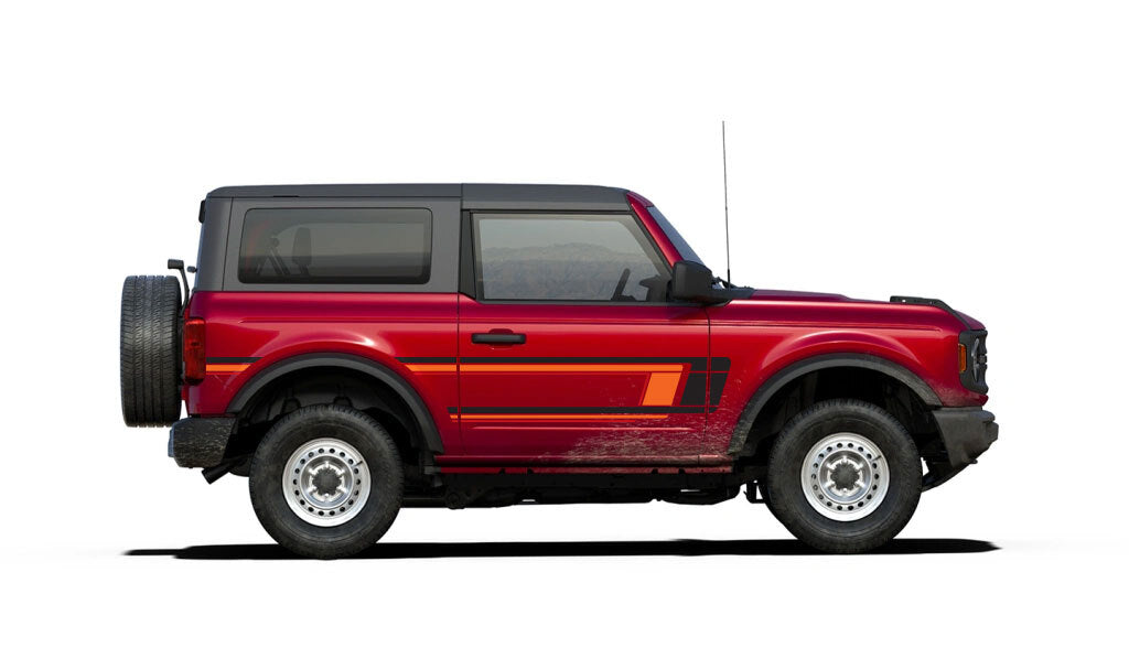 YORK BODY DECAL KIT : 2021+ FORD BRONCO (2-DOOR)