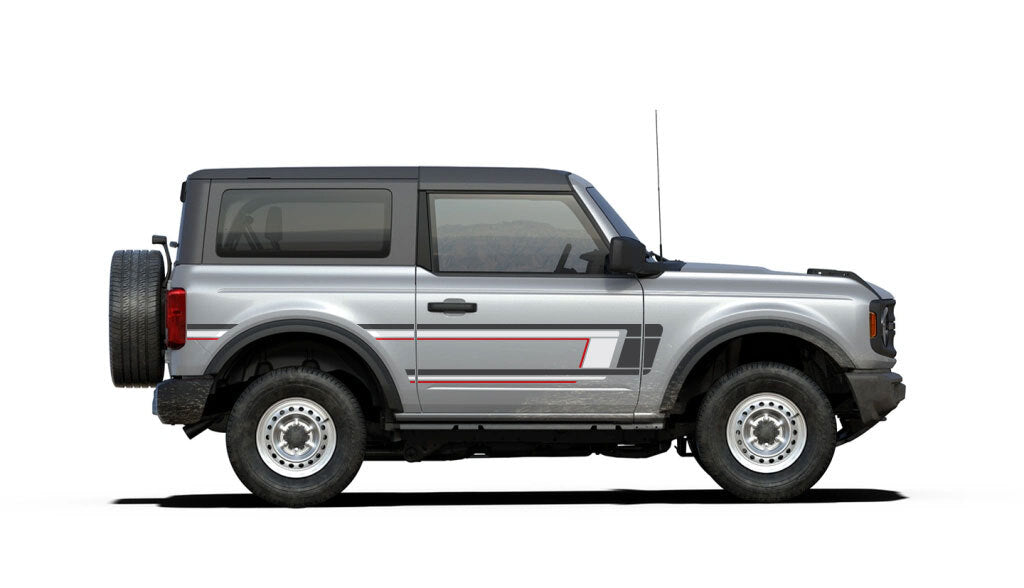 YORK BODY DECAL KIT : 2021+ FORD BRONCO (2-DOOR)