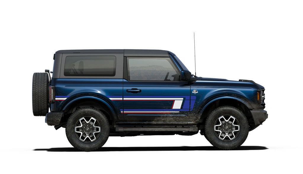 YORK BODY DECAL KIT : 2021+ FORD BRONCO (2-DOOR)