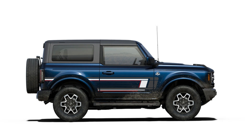 YORK BODY DECAL KIT : 2021+ FORD BRONCO (2-DOOR)