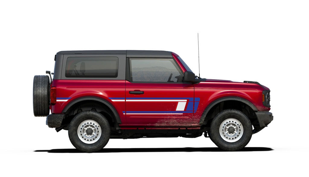 YORK BODY DECAL KIT : 2021+ FORD BRONCO (2-DOOR)