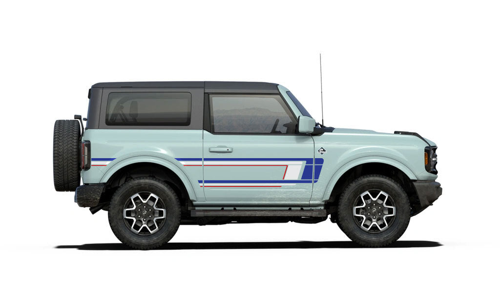 YORK BODY DECAL KIT : 2021+ FORD BRONCO (2-DOOR)