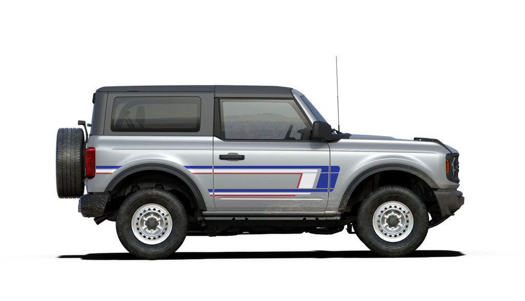 YORK BODY DECAL KIT : 2021+ FORD BRONCO (2-DOOR)