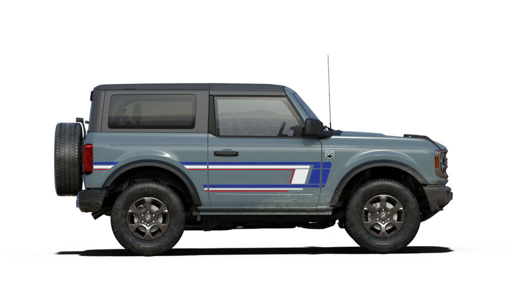 YORK BODY DECAL KIT : 2021+ FORD BRONCO (2-DOOR)