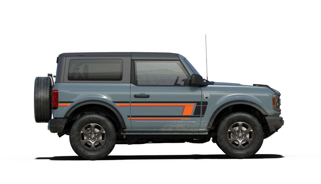 YORK BODY DECAL KIT : 2021+ FORD BRONCO (2-DOOR)
