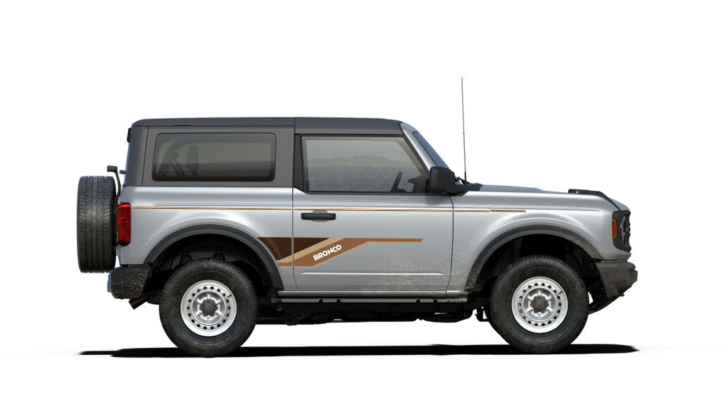 COOKTOWN BODY DECAL KIT : 2021+ FORD BRONCO (2-DOOR)
