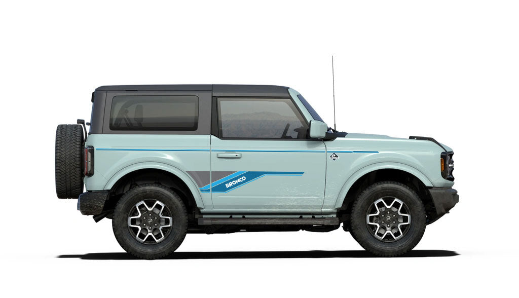 COOKTOWN BODY DECAL KIT : 2021+ FORD BRONCO (2-DOOR)