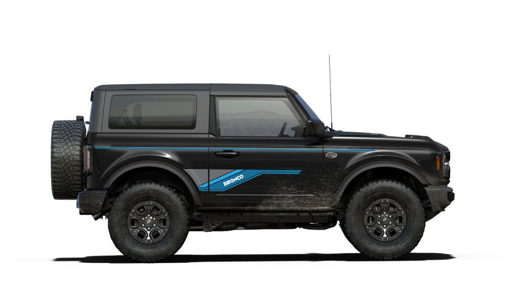 COOKTOWN BODY DECAL KIT : 2021+ FORD BRONCO (2-DOOR)