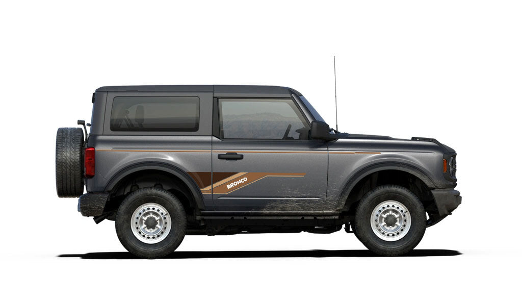 COOKTOWN BODY DECAL KIT : 2021+ FORD BRONCO (2-DOOR)