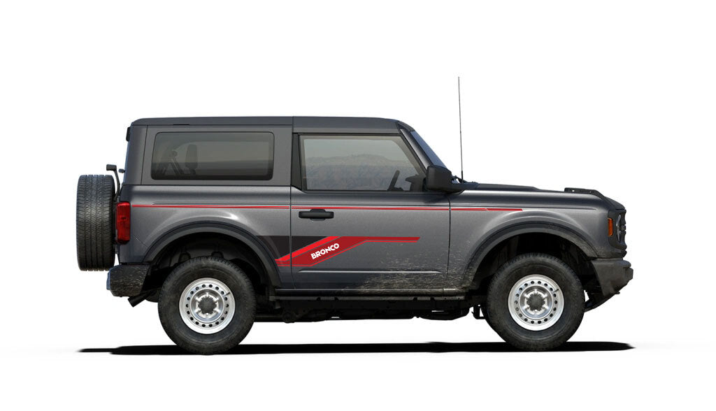 COOKTOWN BODY DECAL KIT : 2021+ FORD BRONCO (2-DOOR)