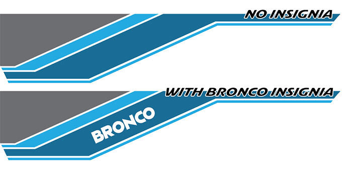COOKTOWN BODY DECAL KIT : 2021+ FORD BRONCO (2-DOOR)