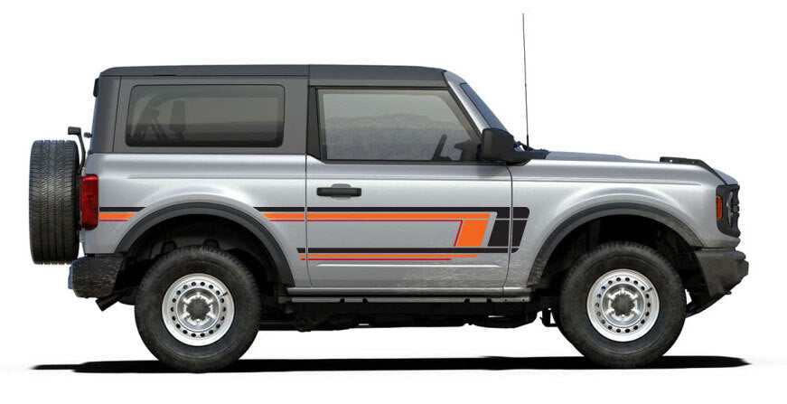 YORK BODY DECAL KIT : 2021+ FORD BRONCO (2-DOOR)
