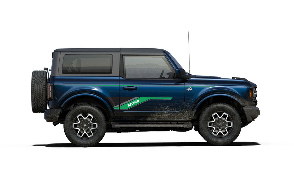 COOKTOWN BODY DECAL KIT : 2021+ FORD BRONCO (2-DOOR)
