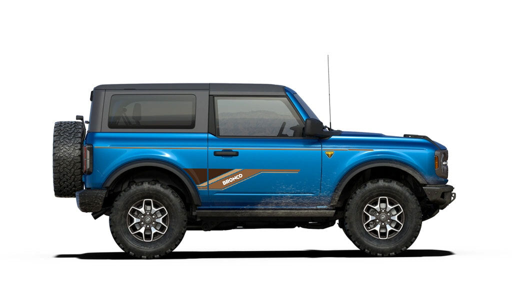 COOKTOWN BODY DECAL KIT : 2021+ FORD BRONCO (2-DOOR)