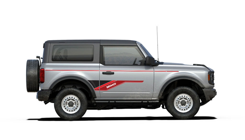 COOKTOWN BODY DECAL KIT : 2021+ FORD BRONCO (2-DOOR)