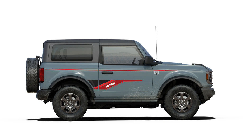 COOKTOWN BODY DECAL KIT : 2021+ FORD BRONCO (2-DOOR)
