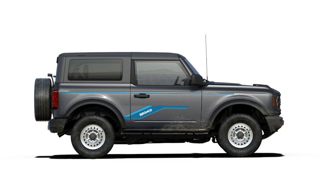 COOKTOWN BODY DECAL KIT : 2021+ FORD BRONCO (2-DOOR)