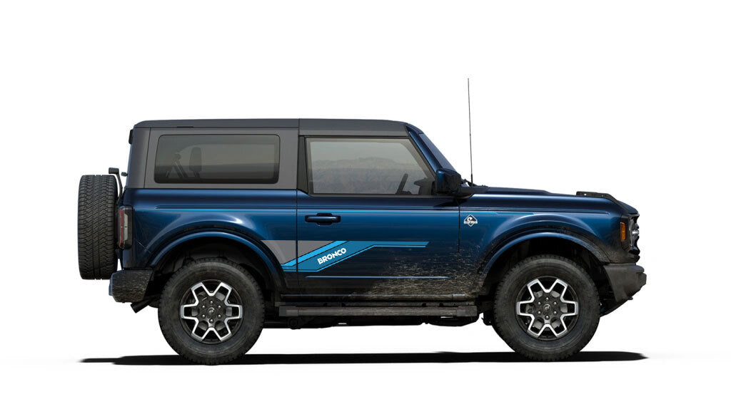 COOKTOWN BODY DECAL KIT : 2021+ FORD BRONCO (2-DOOR)