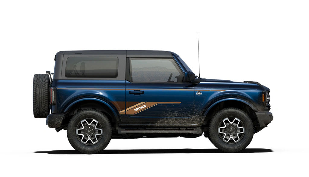 COOKTOWN BODY DECAL KIT : 2021+ FORD BRONCO (2-DOOR)