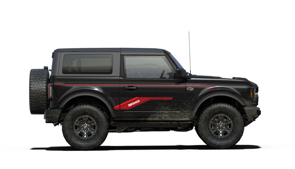 COOKTOWN BODY DECAL KIT : 2021+ FORD BRONCO (2-DOOR)