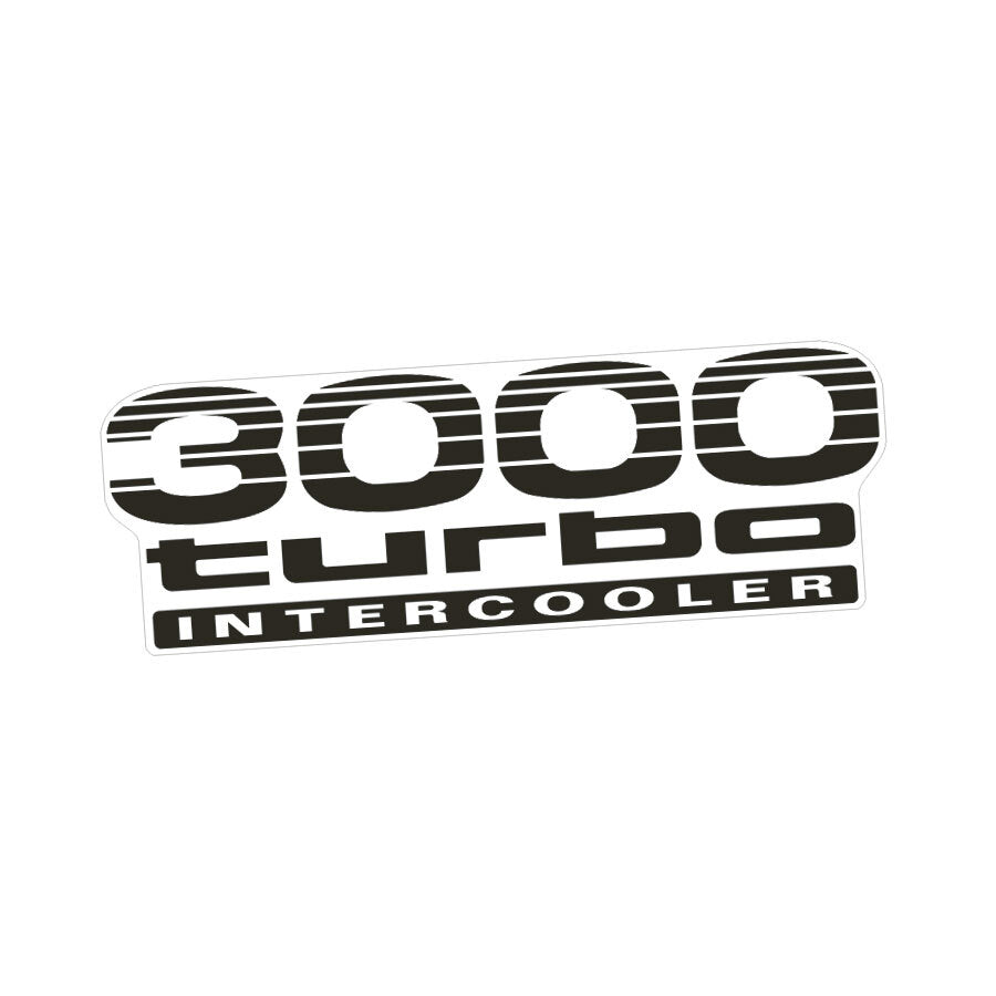 3000 TURBO INTERCOOLER DECAL : LAND CRUISER 100-SERIES