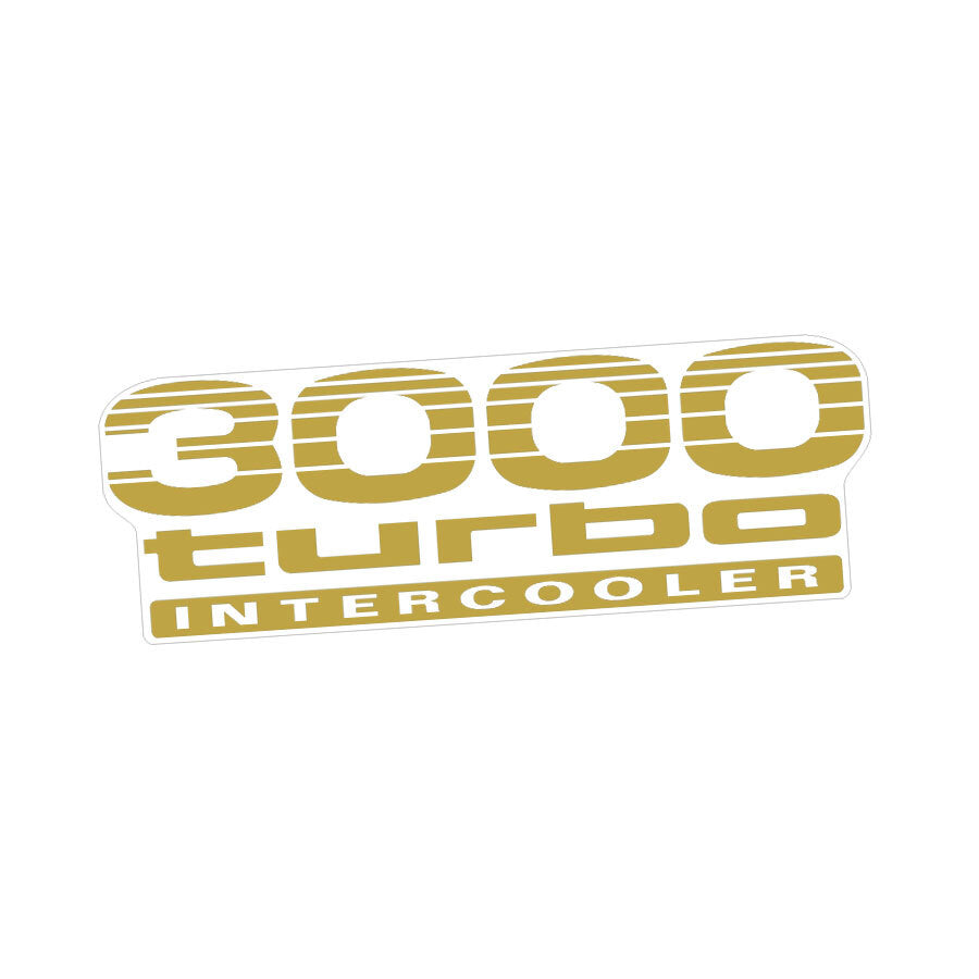 3000 TURBO INTERCOOLER DECAL : LAND CRUISER 100-SERIES