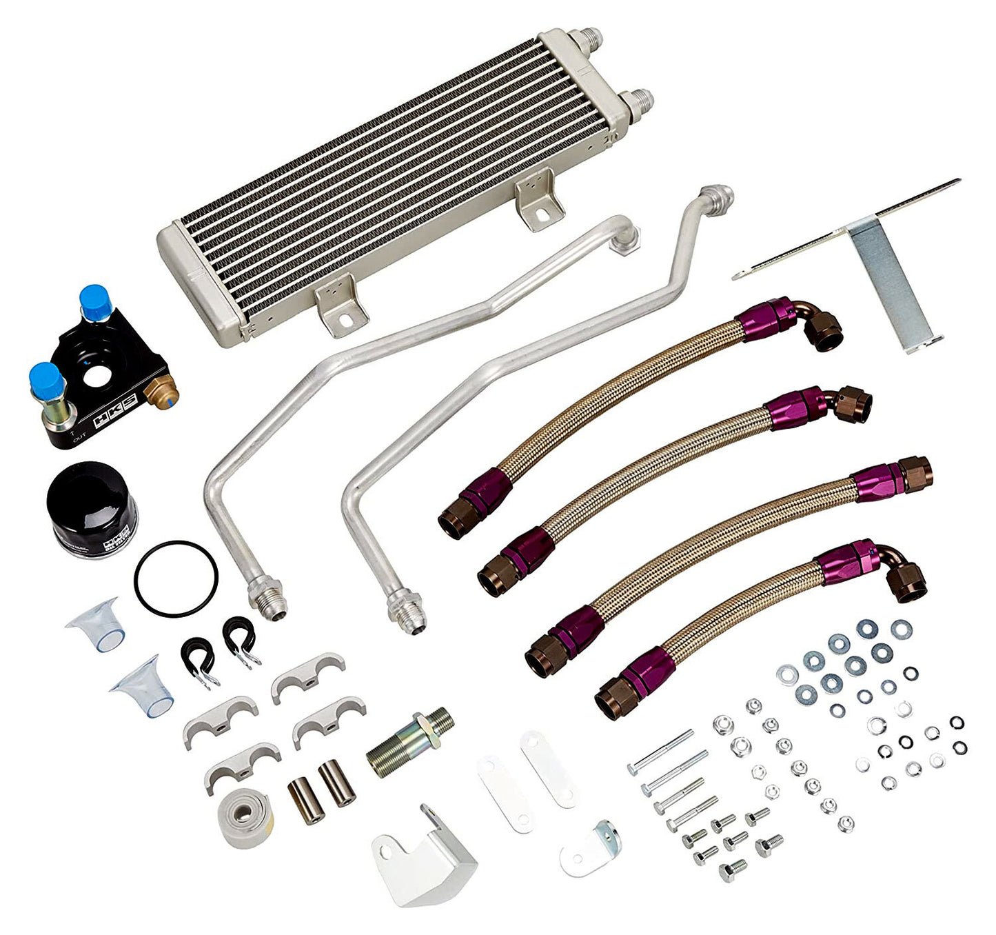 HKS S-TYPE ENGINE OIL COOLER KIT : TOYOTA GR-YARIS (GXPA16)