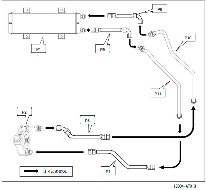 HKS S-TYPE ENGINE OIL COOLER KIT : TOYOTA GR-YARIS (GXPA16)
