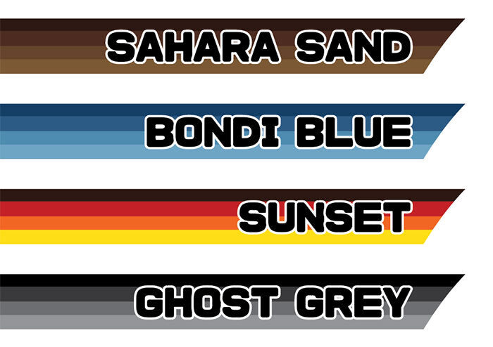 KILSYTH BODY DECAL KIT : 1994-1997 J80 TOYOTA LAND CRUISER (WAGON)