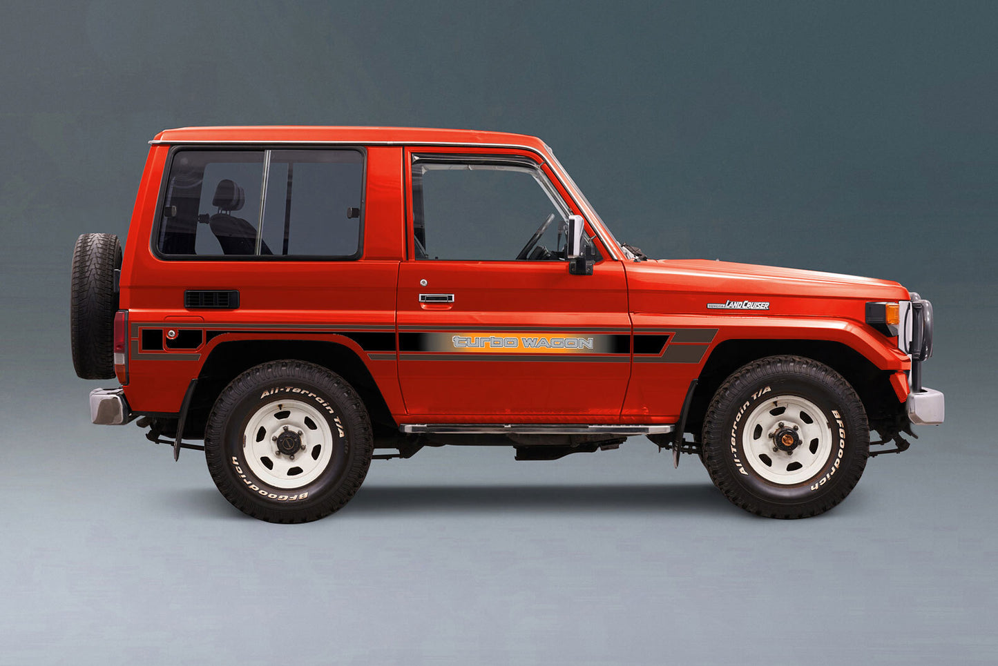 TALBOT BODY DECAL KIT : J70/J71/BUNDERA SWB LAND CRUISER